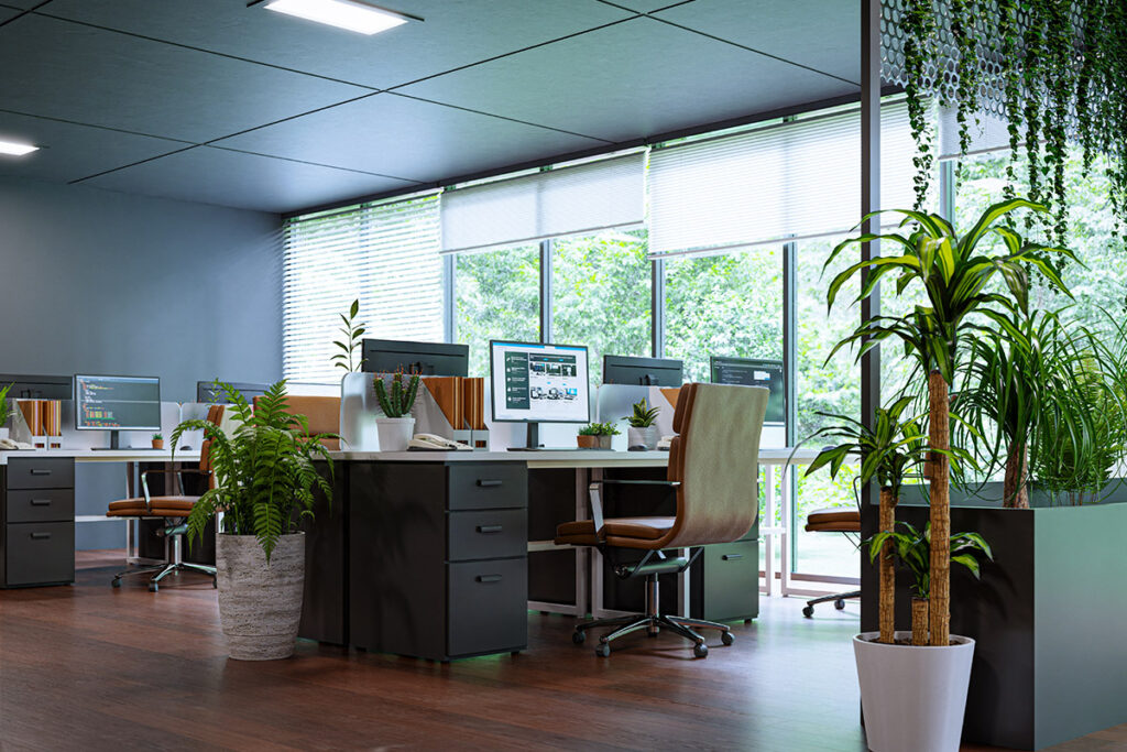 consigli per ufficio green