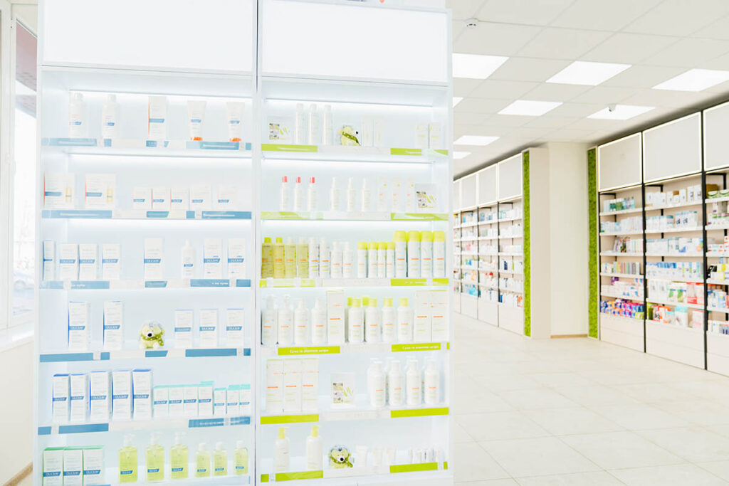 Progettazione farmacie: l'allestimento perfetto