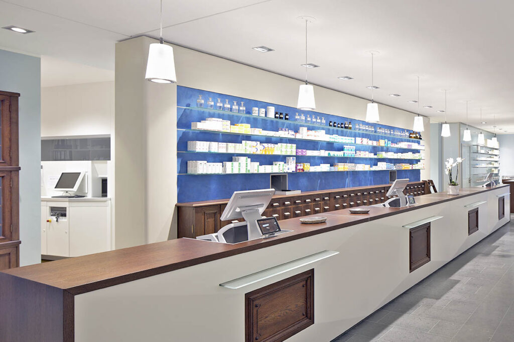 I materiali adatti per una farmacia