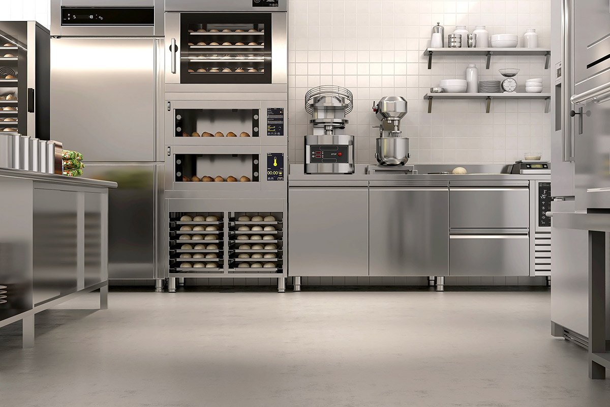 Pavimento per cucina ristorante